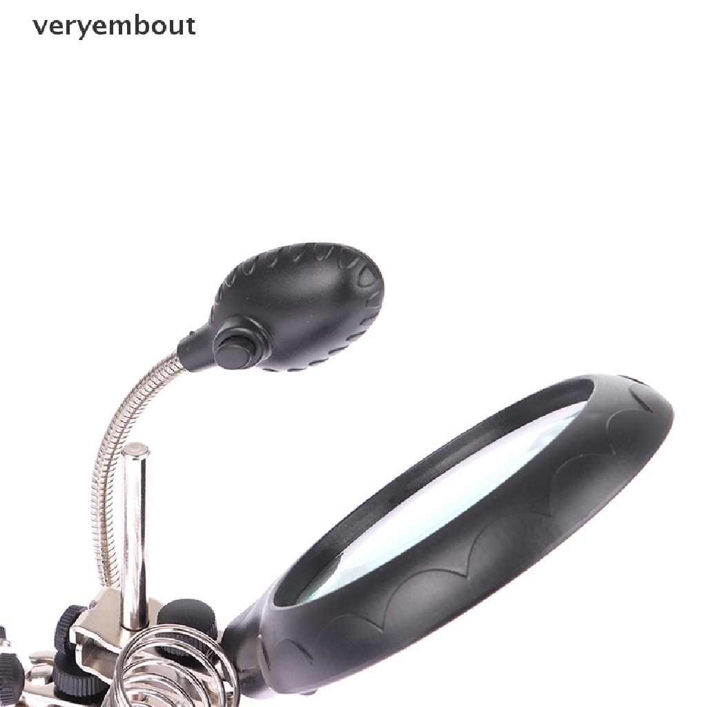 1 Giá Đỡ Đèn Led Kính Lúp Bằng Sắt Chuyên Dụng Trong Hàn Điện