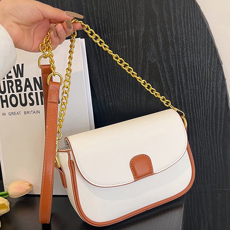 Ielgy Túi Đeo Chéo Vai Có Khóa Vuông Phủ Lông Cao Cấp Có Thể Điều Chỉnh Được Dành Cho Nữ