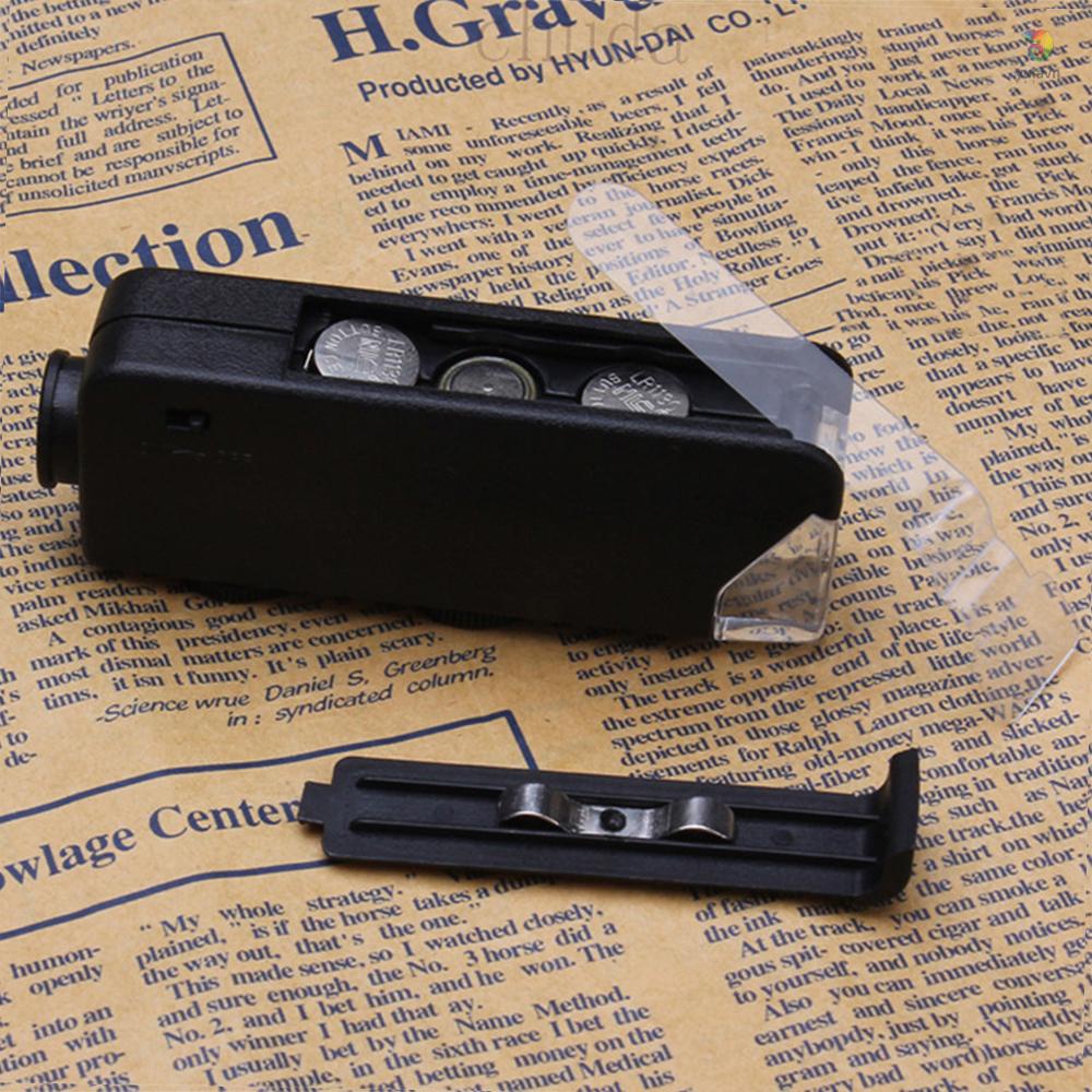 Kính Hiển Vi Mini Bỏ Túi Có Đèn LED Cho MicroBrite Plus 60x-100x