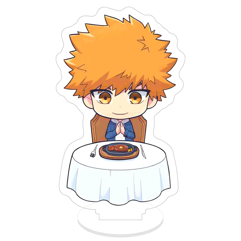 Mô Hình Búp Bê Đứng Bằng Acrylic Có Ổ Khóa Màu Xanh Dương Dùng Hóa Trang