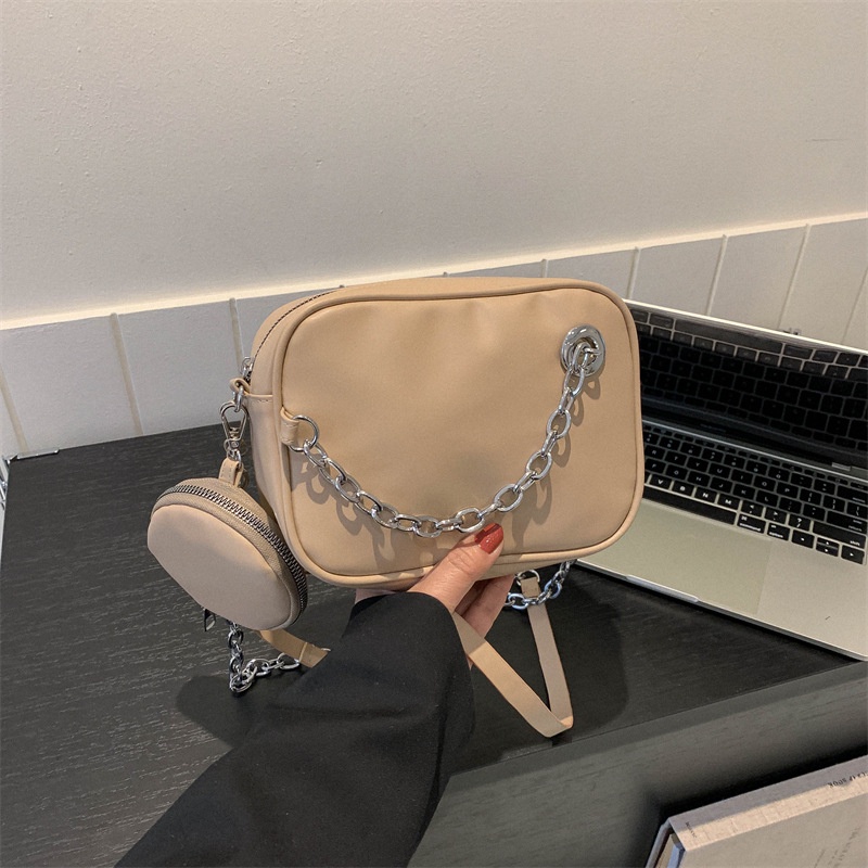 Ví Túi Đeo Chéo Phong Cách Retro Hàn Quốc 2023 Cho Nữ