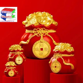 (mới nhất 2025) Hũ 15,6cm đựng muối, gạo tài lộc, hũ đựng tiền thần tài bày ban gia tiên, ban thần tài...