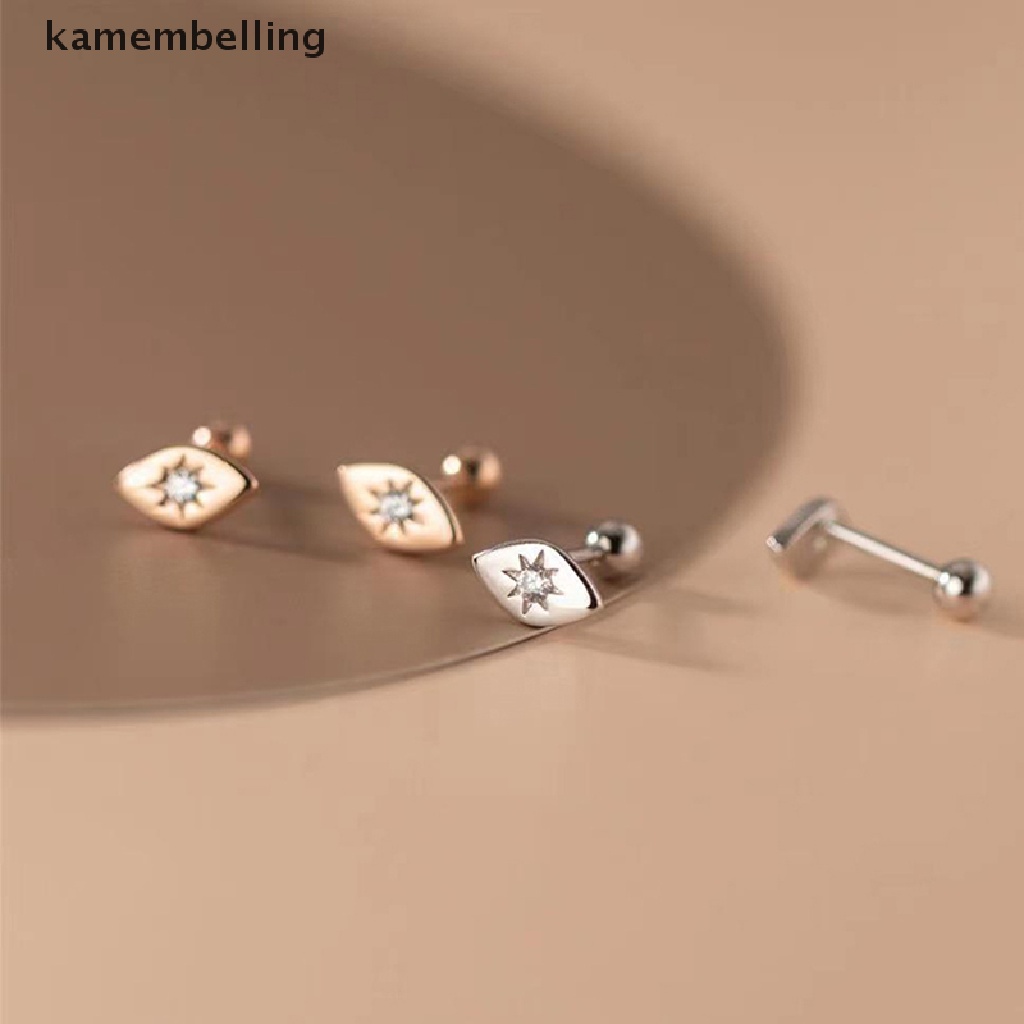 1 Đôi Khuyên Tai Nữ Đính Đá Thời Trang