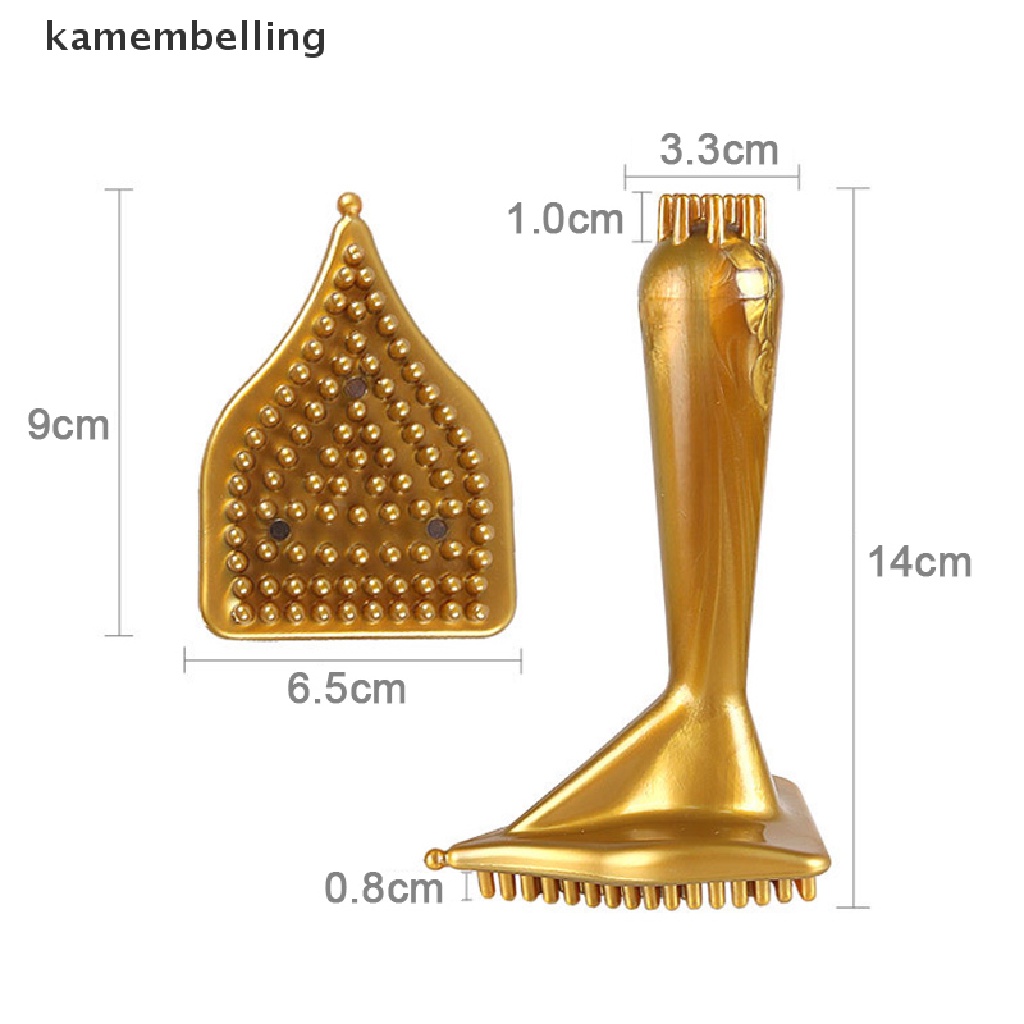 Bàn Chải Massage kamembelling Hình Tam Giác Chống Cellulite Cho Cơ Thể