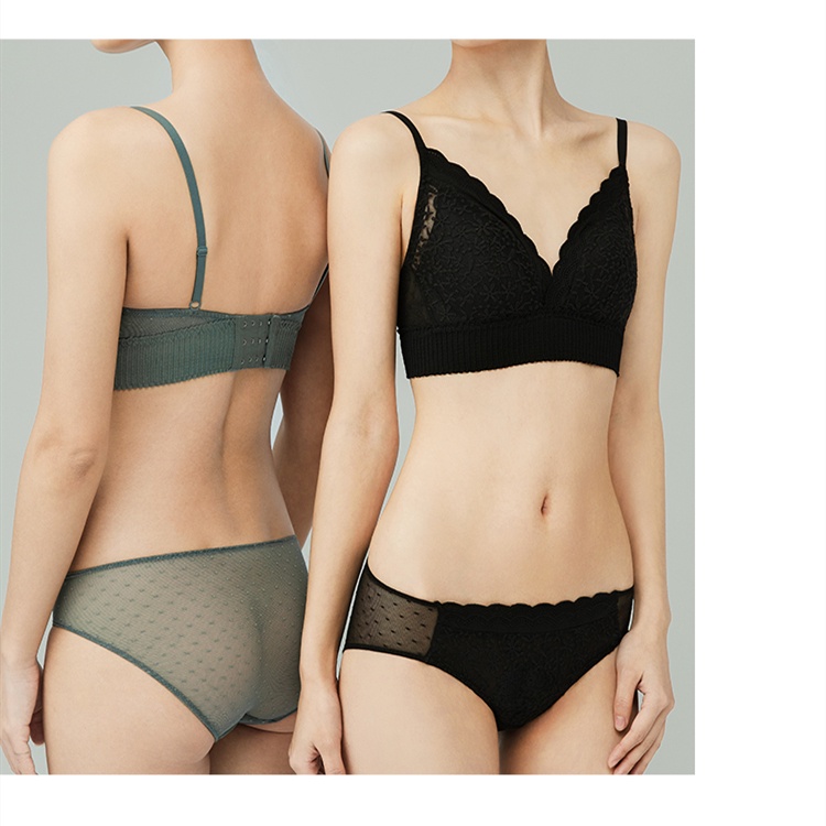 Bộ Đồ Lót Ren Hoa Quyến Rũ Cho Nữ