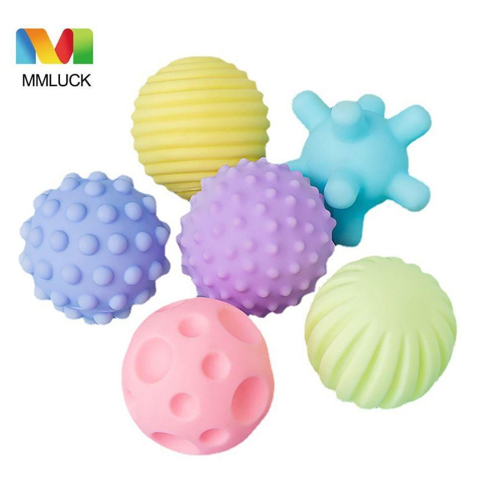 Bộ 6 Quả Bóng Mềm Dùng Luyện Tập Thể Thao Ngoài Trời Dành Cho Trẻ Em