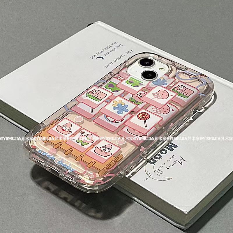 ✅Ốp Điện Thoại Túi Khí Mềm Họa Tiết Hoạt Hình Pie Daxing Dễ Thương Cho Iphone 14Pro 13 14 11