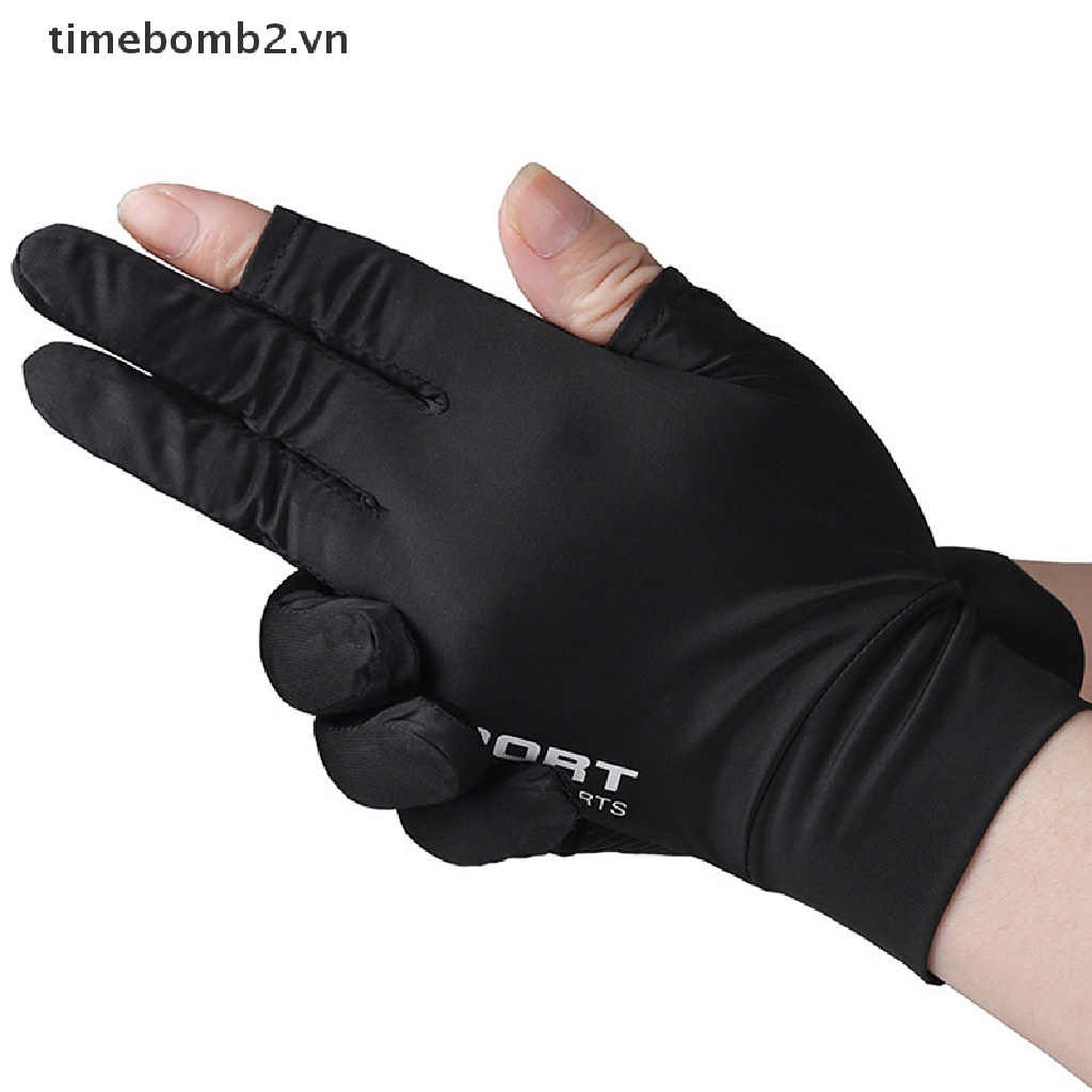 { # Găng Tay Câu Cá Hở Ngón Chống Nắng Chống Trượt Unisex