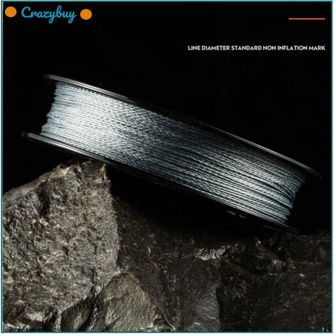 Cr 1 Cuộn Dây Câu Cá Bện 4 Sợi 100m Nhiều Màu