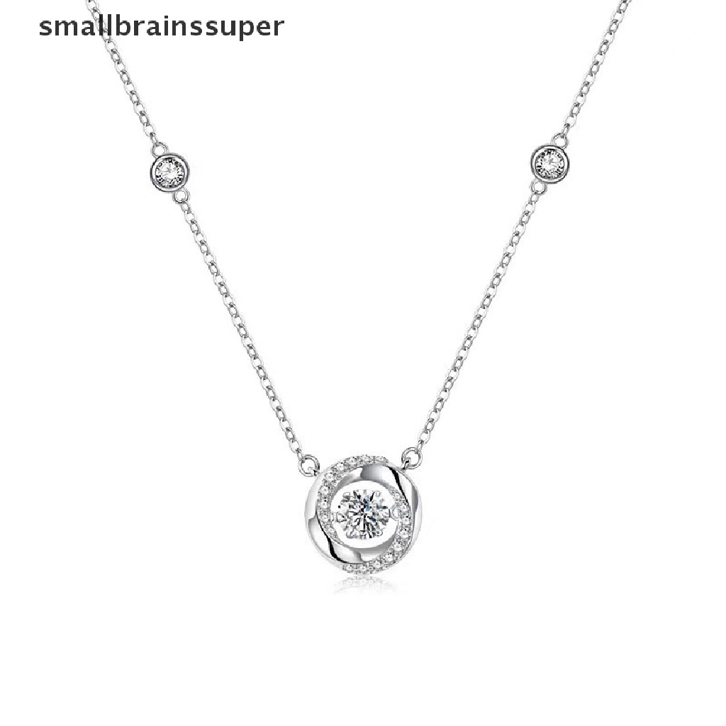 Vòng cổ Mặt Trái Tim Đính Đá Thời Trang Cho Nữ SBS