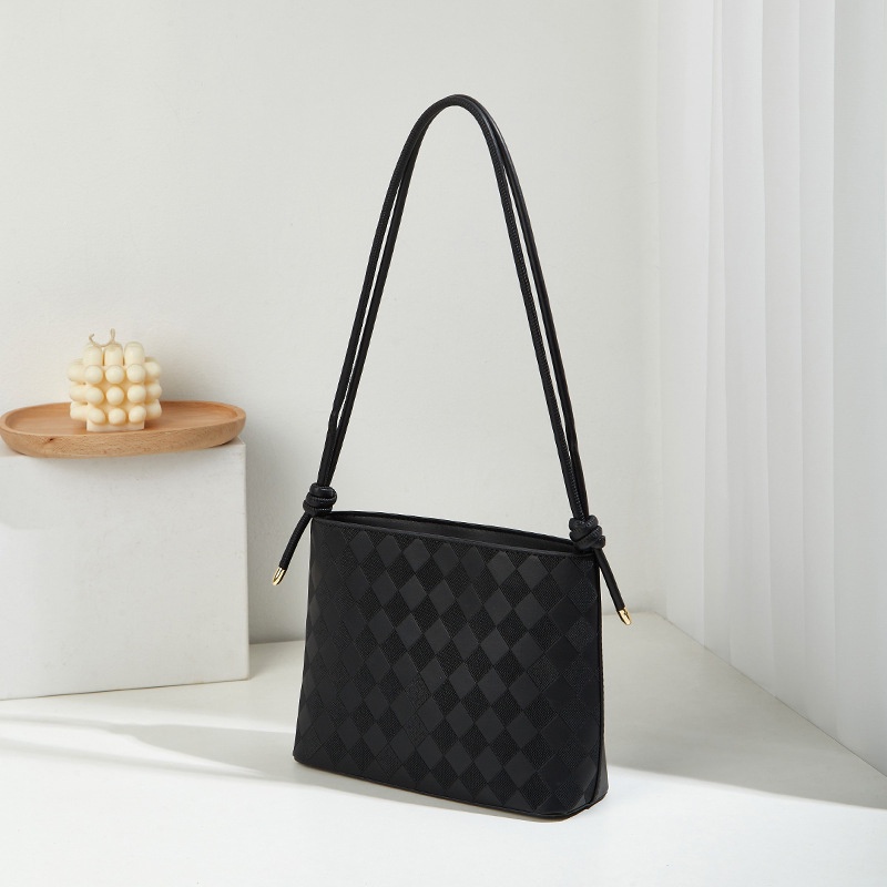 Ielgy Túi Xách Đeo Vai Màu Trơn Kiểu Xô Hình Thoi Thời Trang Hàn Quốc Dễ Phối Đồ Cho Nữ