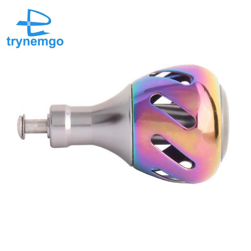 Tay Quay Máy Câu Cá Bằng Kim Loại Nhiều Màu Sắc