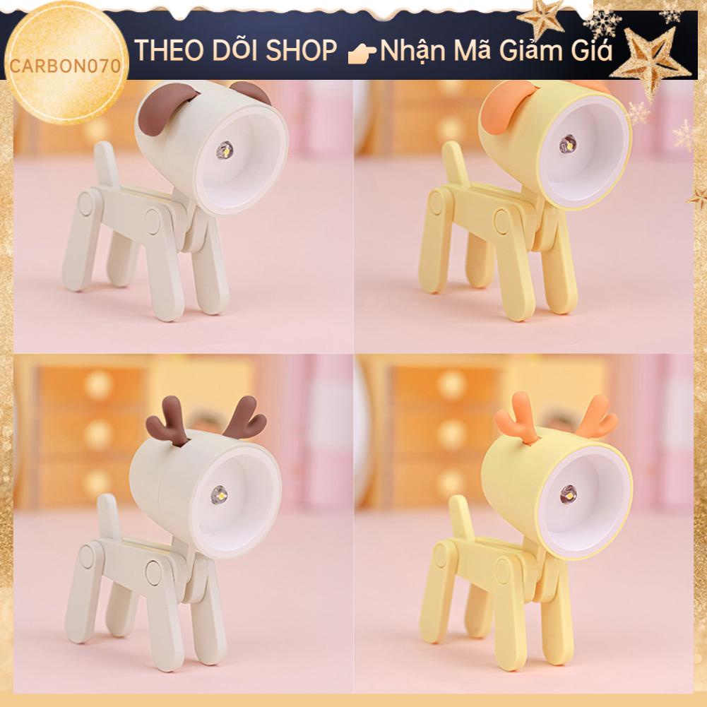 Carbon070 Mini Thú Cưng Dễ Thương Đèn Ngủ Kawaii LED Để Bàn Ins Nhỏ Giá Đỡ Điện Thoại Trang Trí Nội Thất Bài Viết