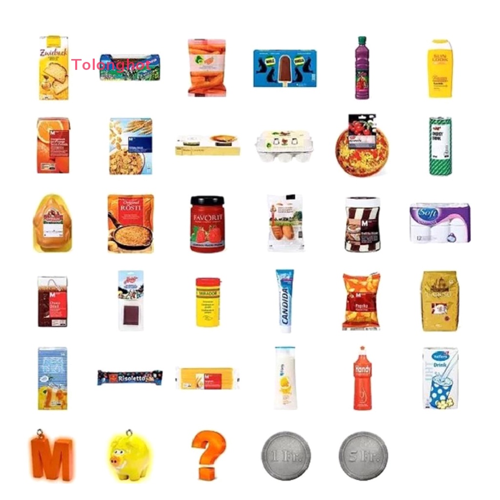 Mô Hình Đồ Chơi Siêu Thị Đức Mini Tỉ Lệ 1: 6