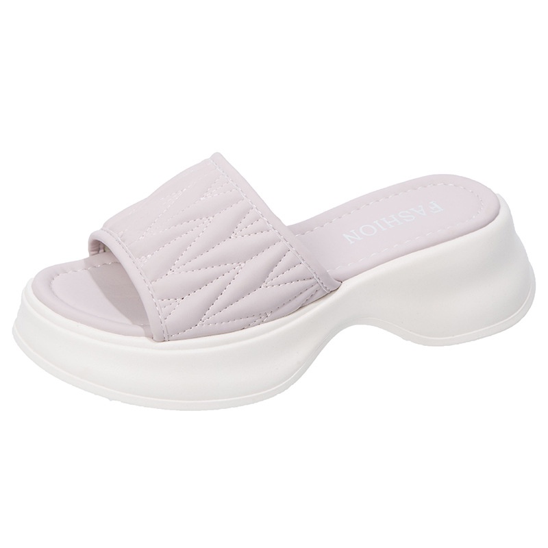 Dép Xốp Đế Dày Thời Trang Mùa Hè Hàn Quốc 2023 Thoải Mái Cho Nữ AA4181