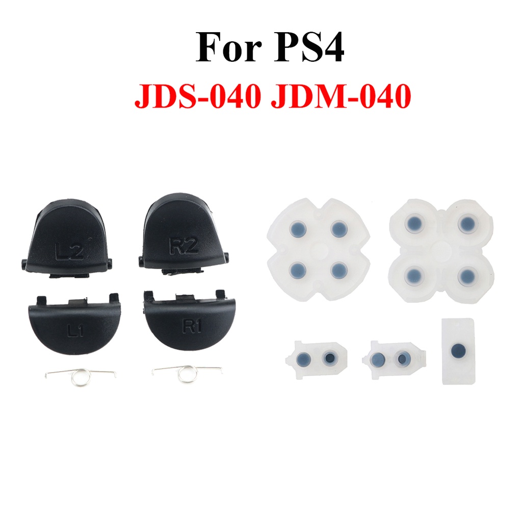 Đệm Cao Su Dẫn Điện + Lò Xo L1 R1 L2 R2 + Lò Xo Cho PS5 PS4 JDS JDM-001 011 030 040 050 055