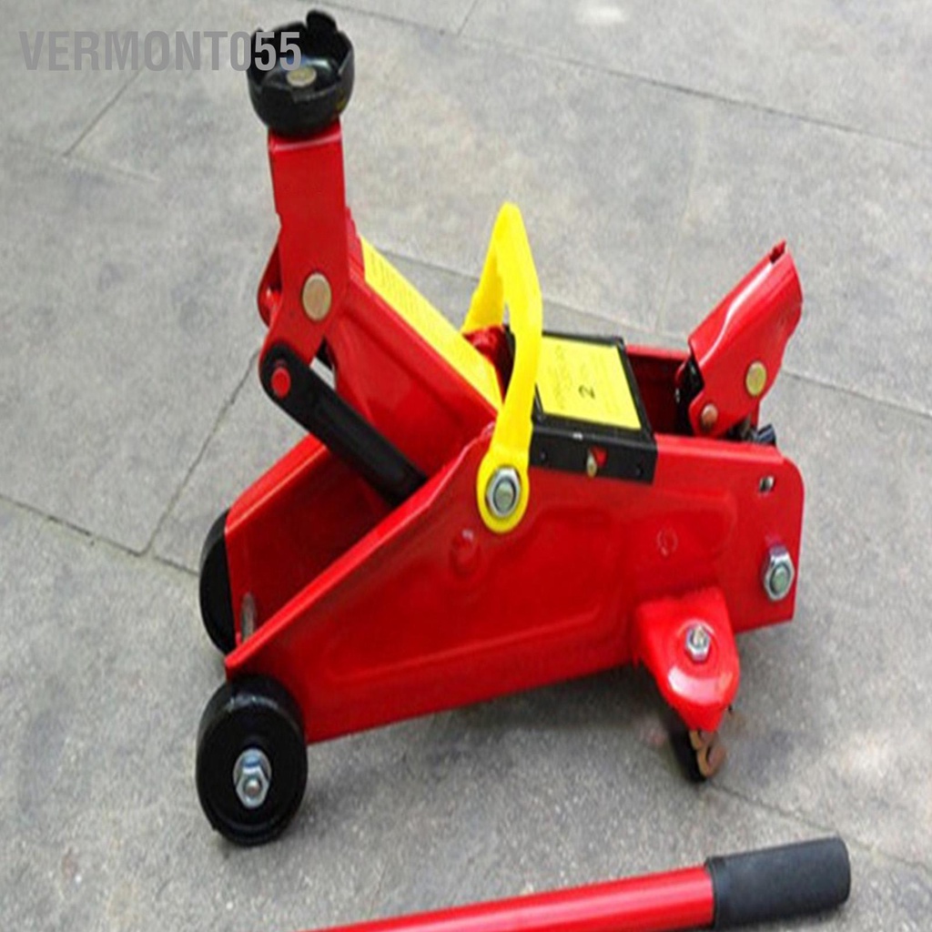 Vermont055 Kích thủy lực 2T Loại ngang Hướng dẫn sử dụng Chất liệu kim loại di động bền công nghiệp có thể đeo được cho gia đình