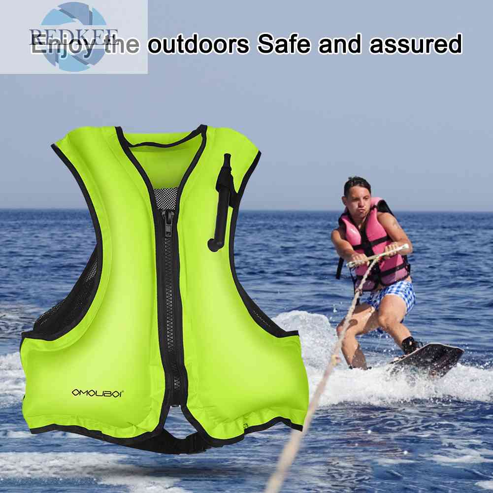 Áo Phao Cứu Sinh Bằng PVC An Toàn Tiện Dụng Cho Các Hoạt Động Ngoài Trời