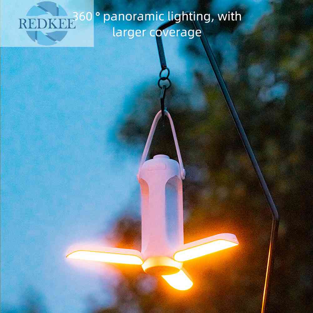 Đèn Pin LED IPX4 Chống Thấm Nước Có Thể Gấp Gọn Tiện Dụng Mang Theo Du