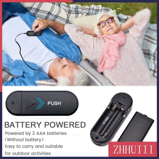 Radio FM 64-108Mhz Bỏ Túi Có Màn Hình Lcd Và Tai Nghe 3.5mm