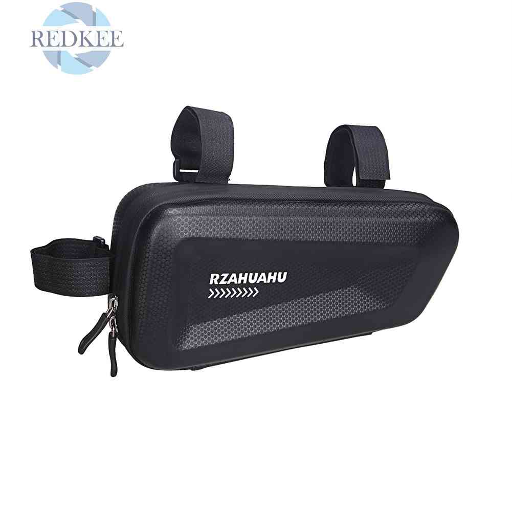 Túi Tam Giác Bằng Da PU + EVA Cứng Đựng Đồ Dùng Cho Xe Đạp Leo Núi