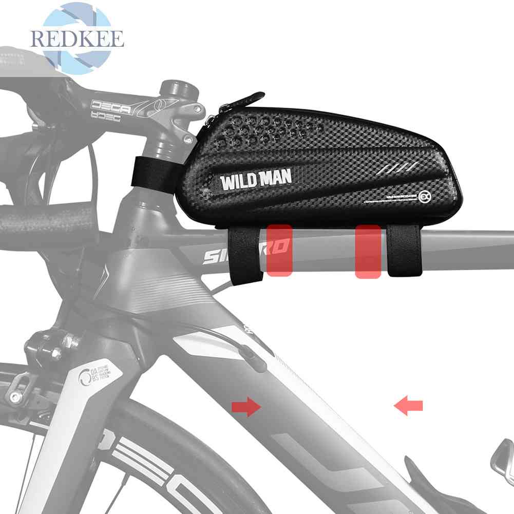 Túi Cứng Đựng Đồ Dùng Gắn Khung Trước Xe Đạp Leo Núi Tiện Dụng