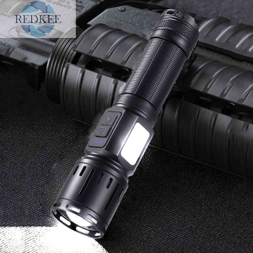 Đèn Pin LED 10W Tiện Lợi Cho Hoạt Động Ngoài Trời