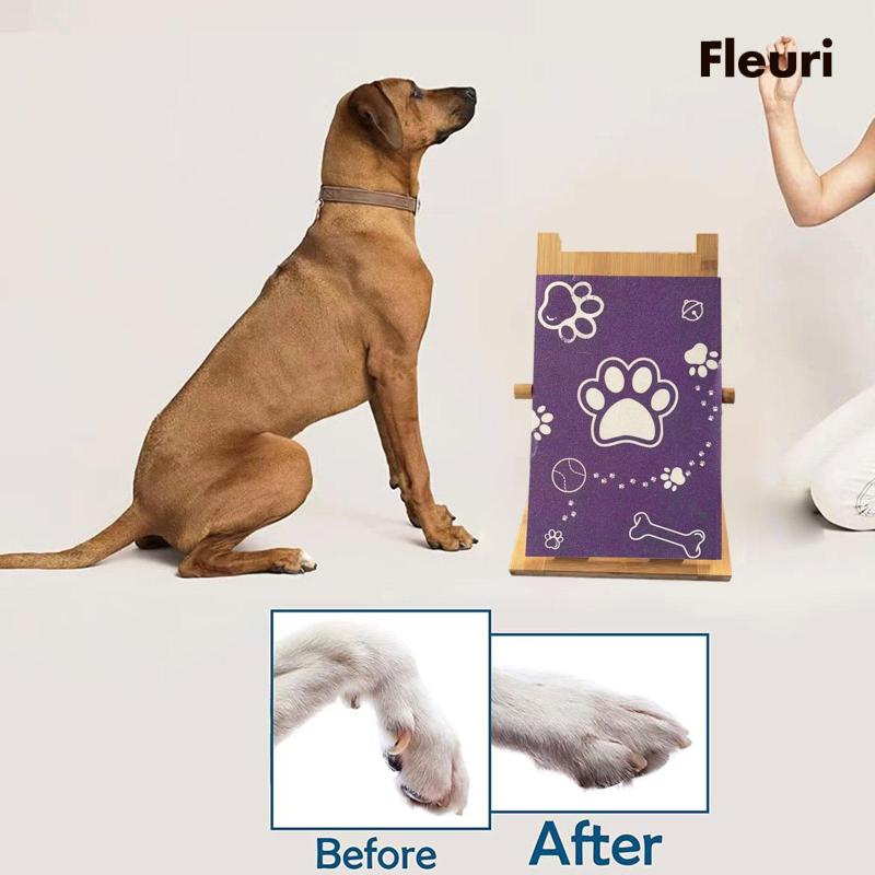 Dụng Cụ Dũa Móng Chó Mèo Bằng Gỗ 16.5 "x 10" Chống Mài Mòn