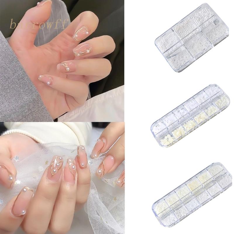 Hạt Ngọc Trai Giả Dùng Trang Trí Móng Tay Nghệ Thuật DIY