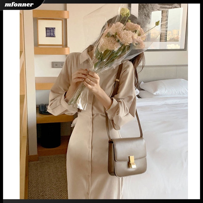 Đầm Dài Tay Màu Sắc Thời Trang Nữ Tính