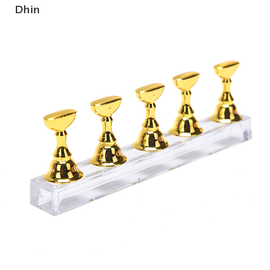 1 Bộ Giá Đỡ Trưng Bày Móng Tay Bằng Acrylic Pha Lê