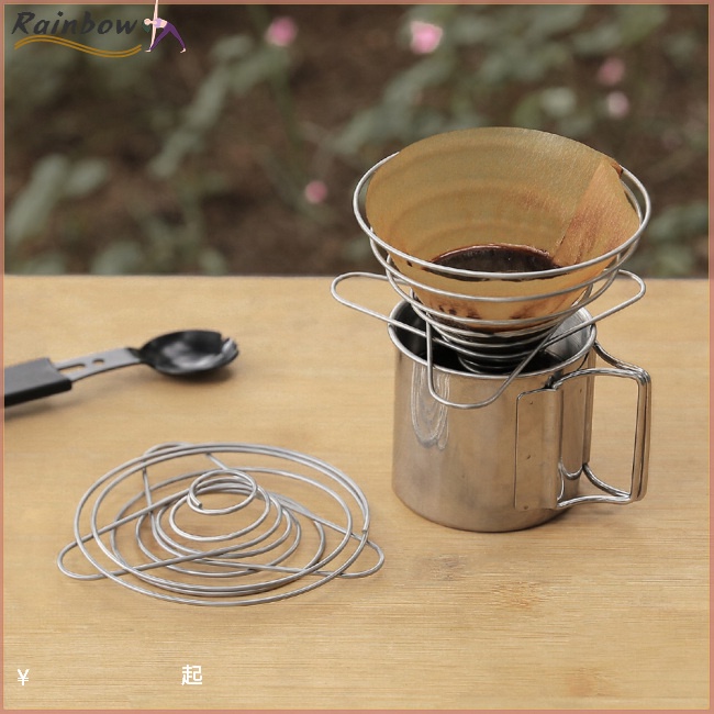 Giá Đỡ Bộ Lọc Cà Phê Bằng Thép Không Gỉ Chống Mòn Có Thể Gấp Gọn Tiện Dụng