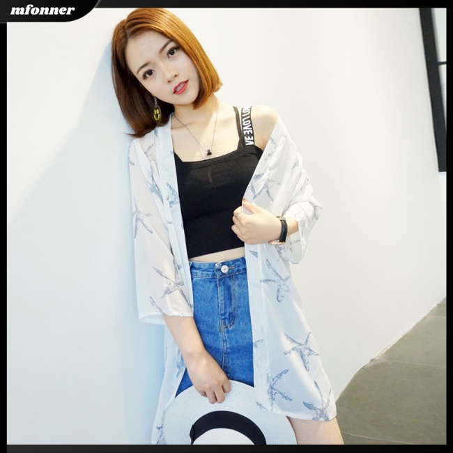 Áo Khoác Cardigan Chống Nắng Thời Trang Mùa Hè Dễ Phối Đồ Cho Nữ