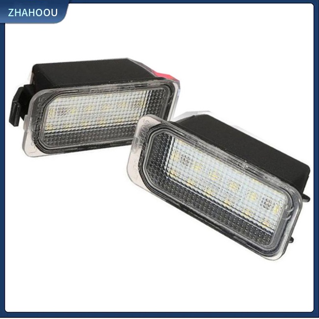 ☃Nhà Cửa☃ Set 2 Đèn Led 18 Bóng Gắn Biển Số Xe Ô Tô