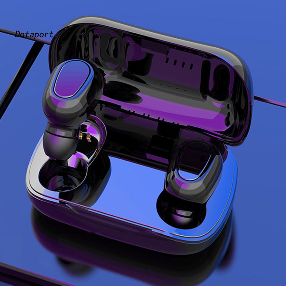 Tai Nghe Bluetooth 5.0 Chống Mồ Hôi KDDT- TWS Kèm Hộp Sạc