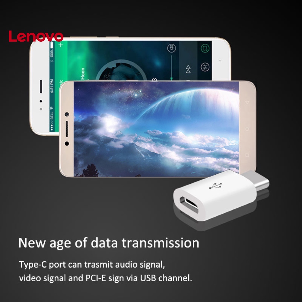 Set 10 Đầu Chuyển Đổi Từ Giác Cắm Type-C Sang Cổng Cắm Micro USB Cho Điện Thoại