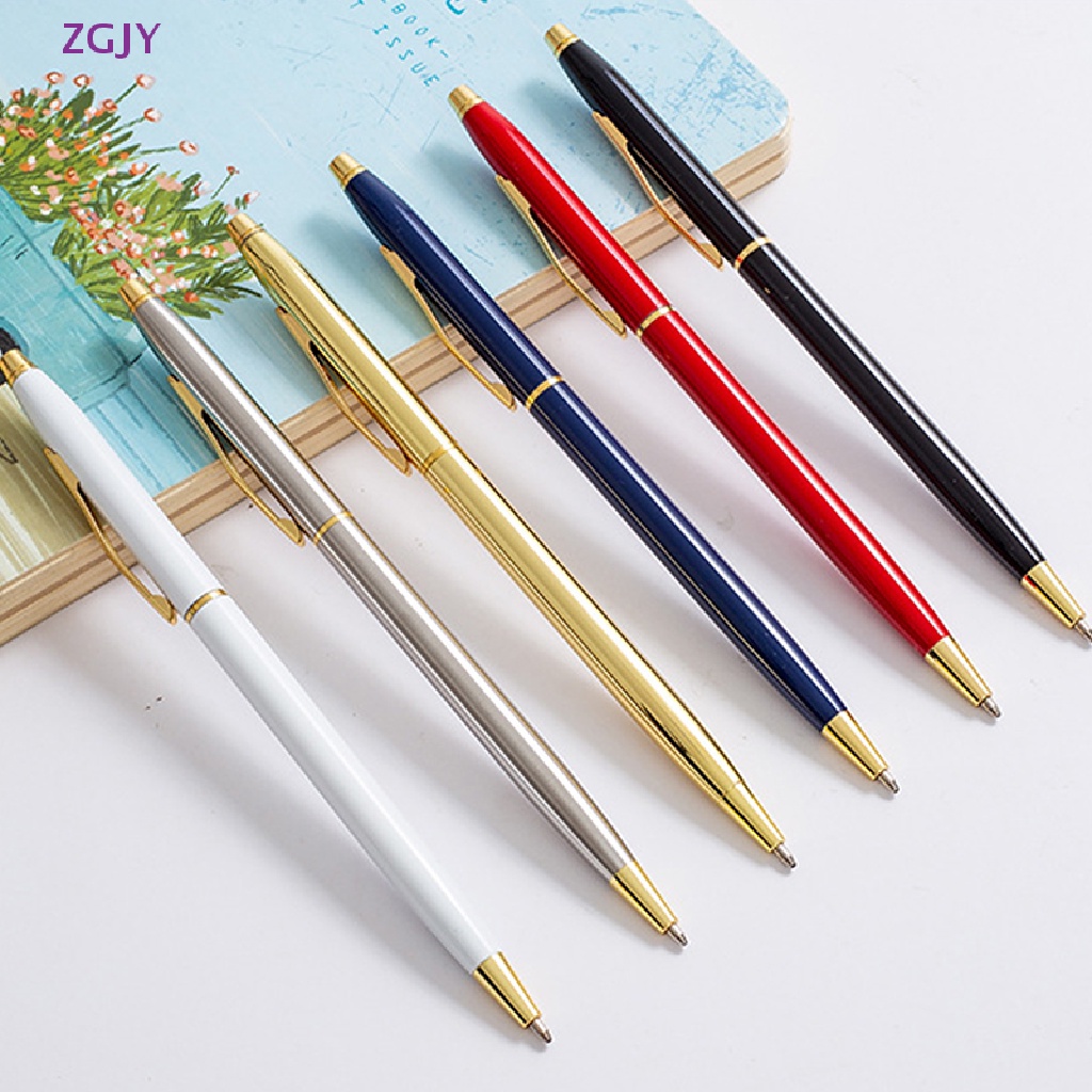 Bút Bi Kim Loại Kiểu Dáng Thanh Lịch Cho Học Sinh Mới