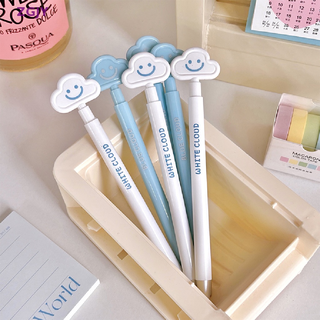 Bút Bi Mực Đen Ngòi 0.5mm Hình Đám Mây Dễ Thương Mới