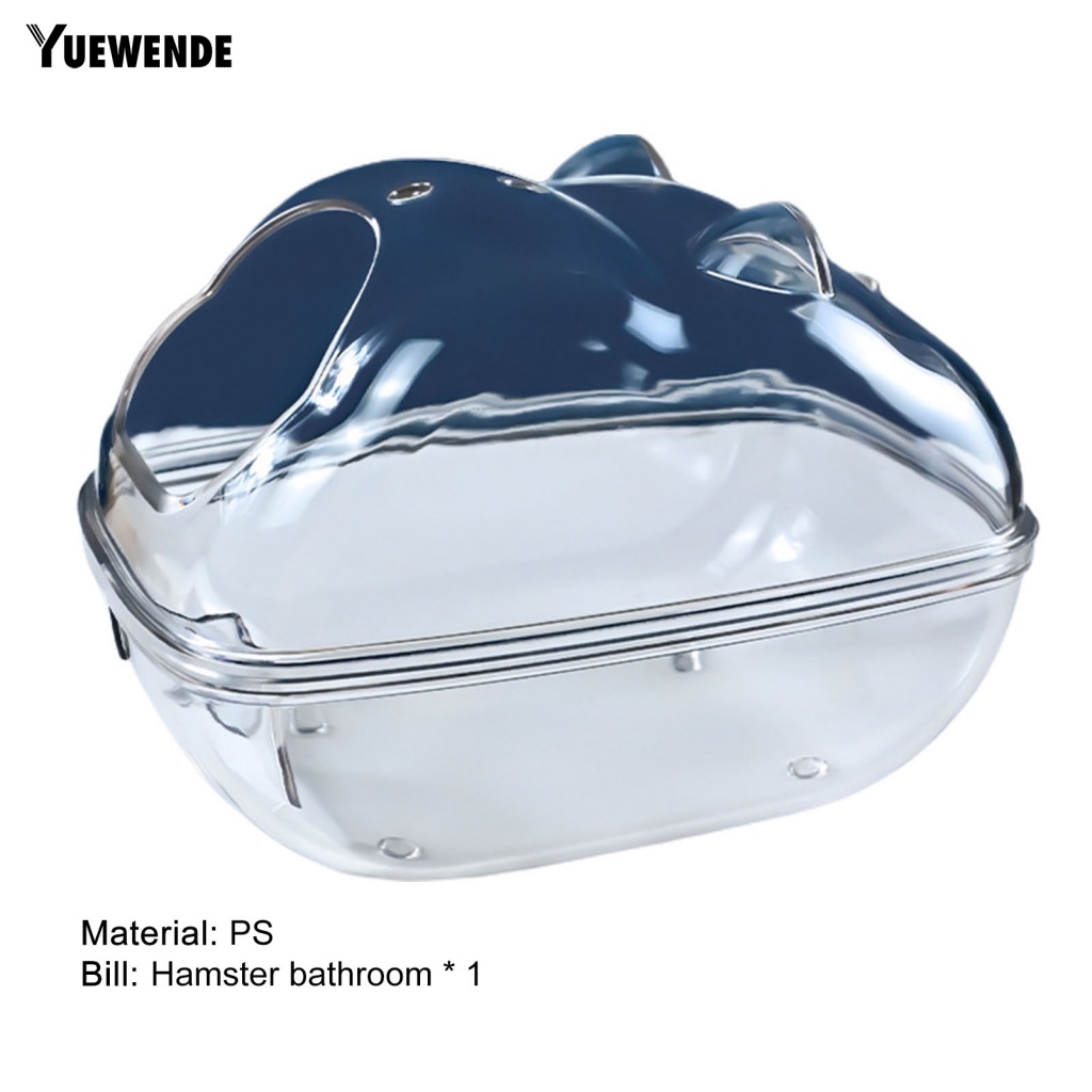 Bồn Tắm Bề Mặt Mịn Cho Chuột Hamster / Nhím / Cát Thông Gió