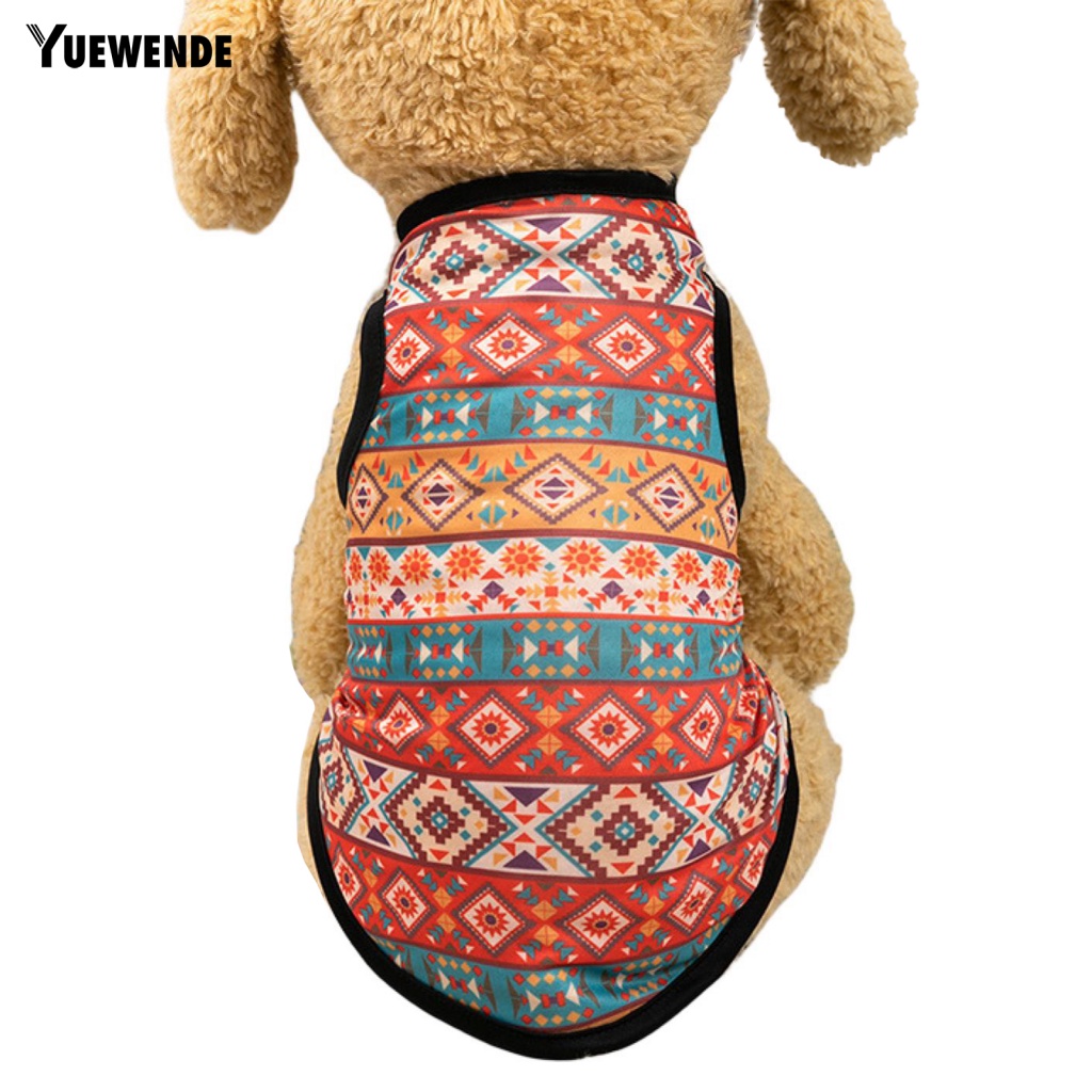 Áo Mùa Hè YE.B Không Tay Dễ Lên Màu Cho Thú Cưng