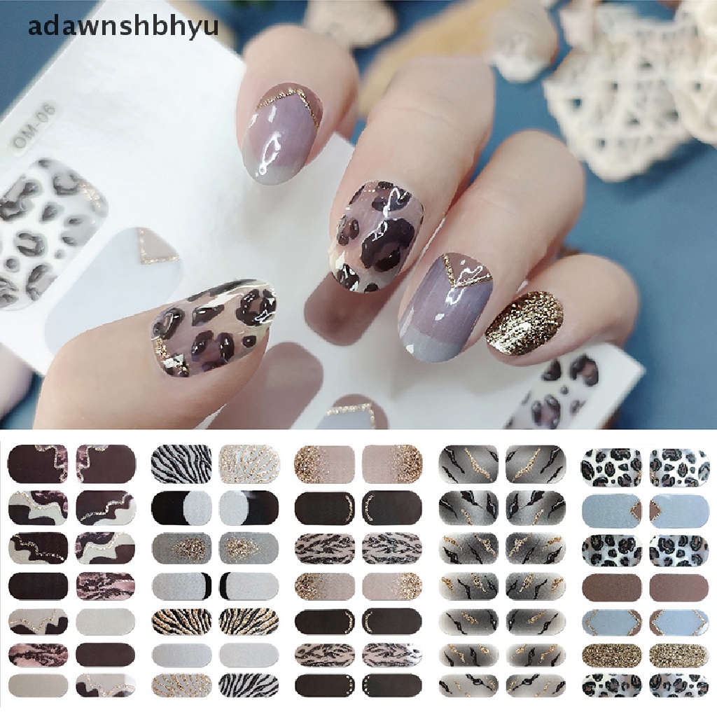 Miếng Dán Trang Trí Móng Tay Tự Dính Tiện Dụng