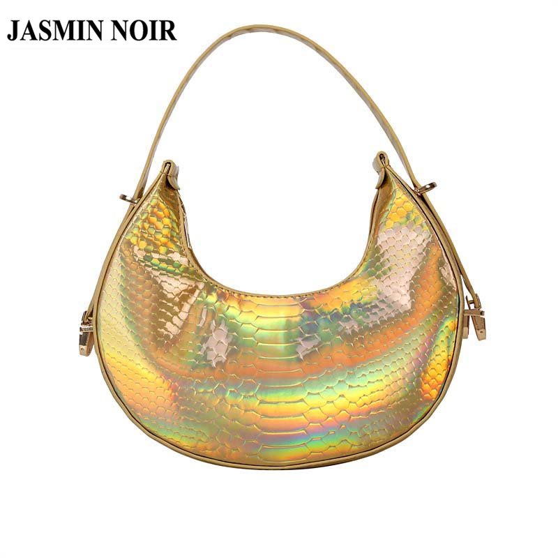 Túi Xách JASMIN NOIR Họa Tiết Da Cá Sấu Thời Trang Dành Cho Nữ