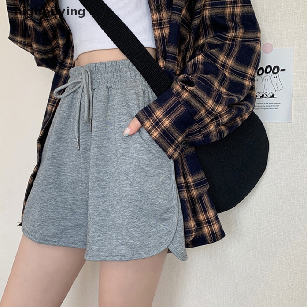 Quần ngắn ống rộng Màu Sắc Thời Trang Mùa Hè Cho Nữ