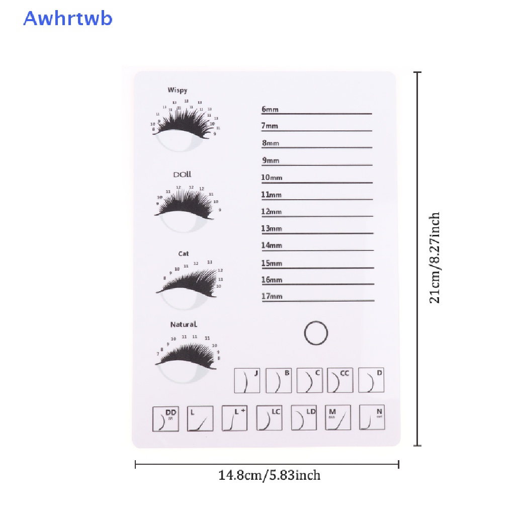 1 Khay Đựng Lông Mi Giả Bằng Acrylic Tiện Dụng Mới