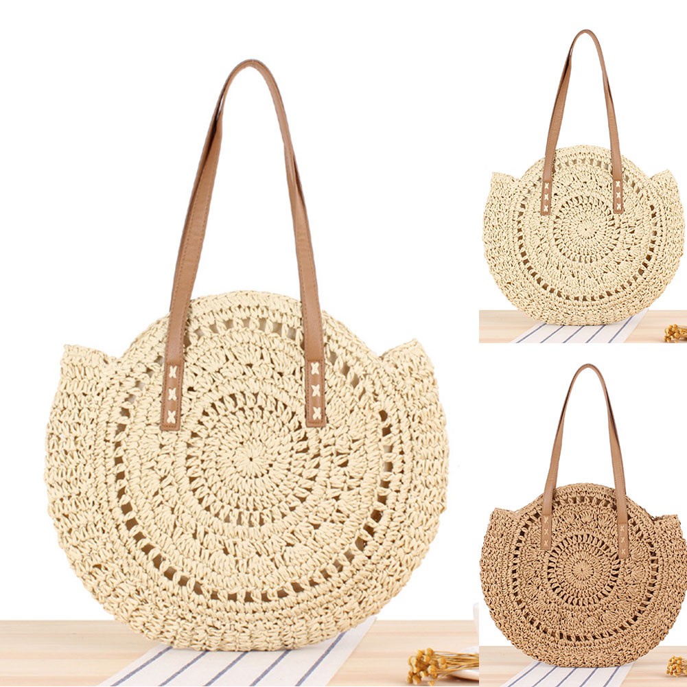 Túi Xách Đan Mây Thời Trang Hè Cho Nữ