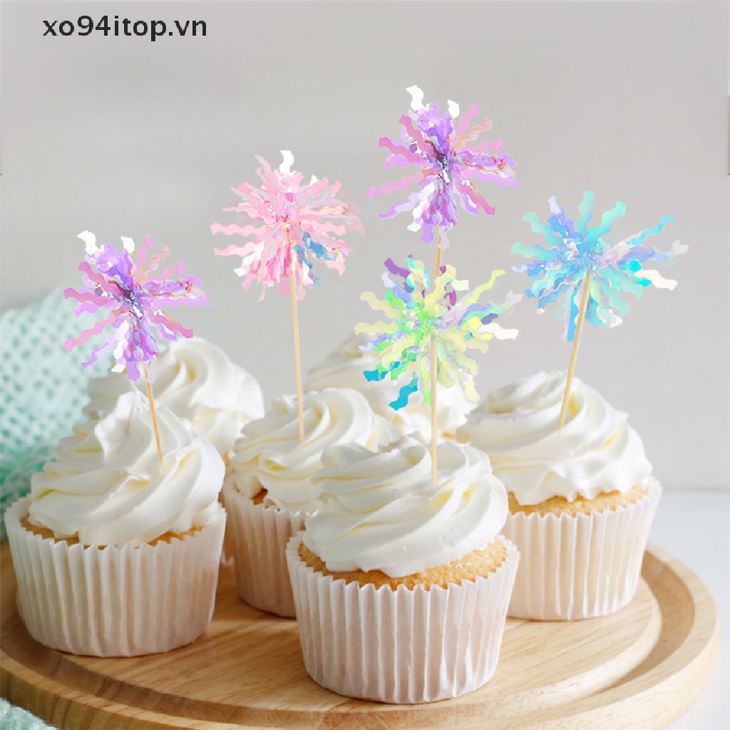 Set 10 Tăm Xỉa Răng Làm Bánh Cupcake Tiện Dụng