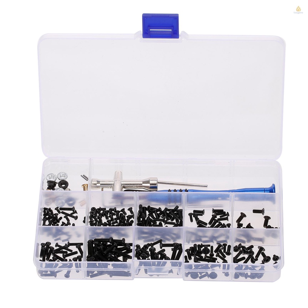 Hộp Ốc Vít Cho Wltoys XKS 144001 Phụ Kiện Mô Hình Xe Hơi Điều Khiển Từ Xa Tỉ Lệ 1: 1