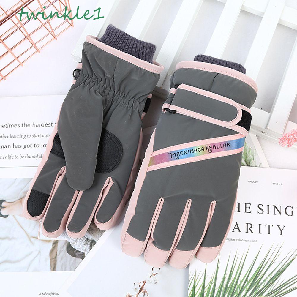 Găng Tay Trượt Tuyết Giữ Nhiệt Chống Nước Có Thể Chạm Màn Hình Cảm Ứng Điện Thoại