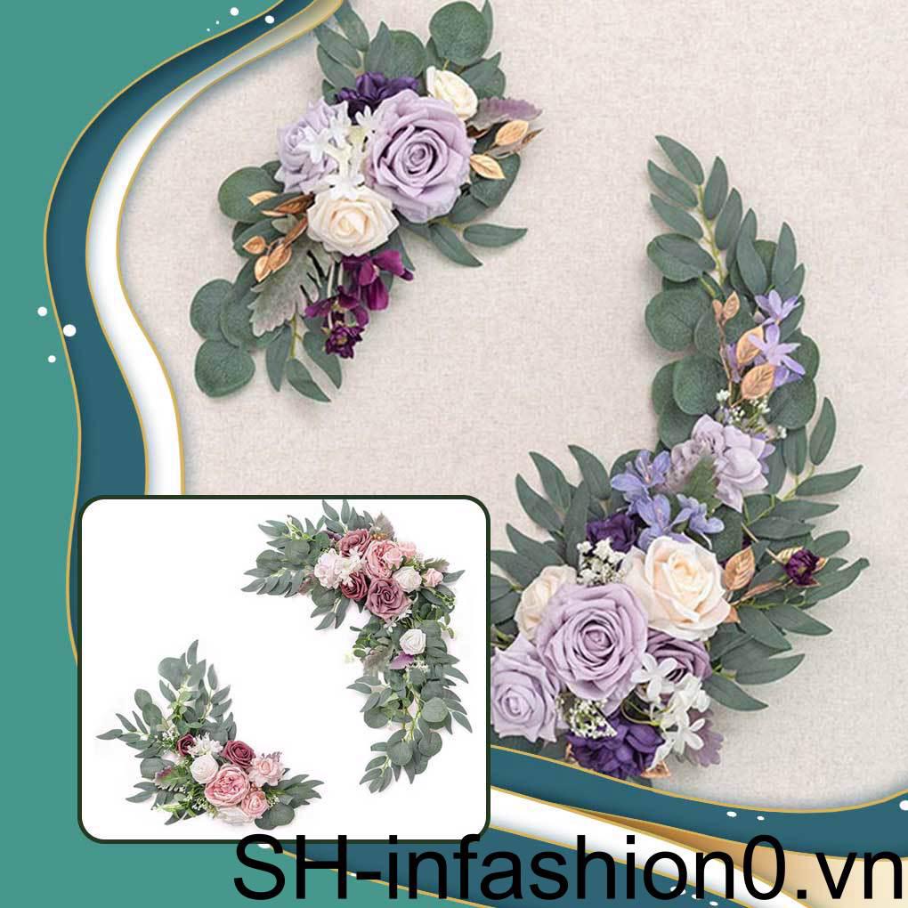 Set 2 Dây Hoa Giả Làm Phông Nền Trang Trí Tiệc / Chào Mừng