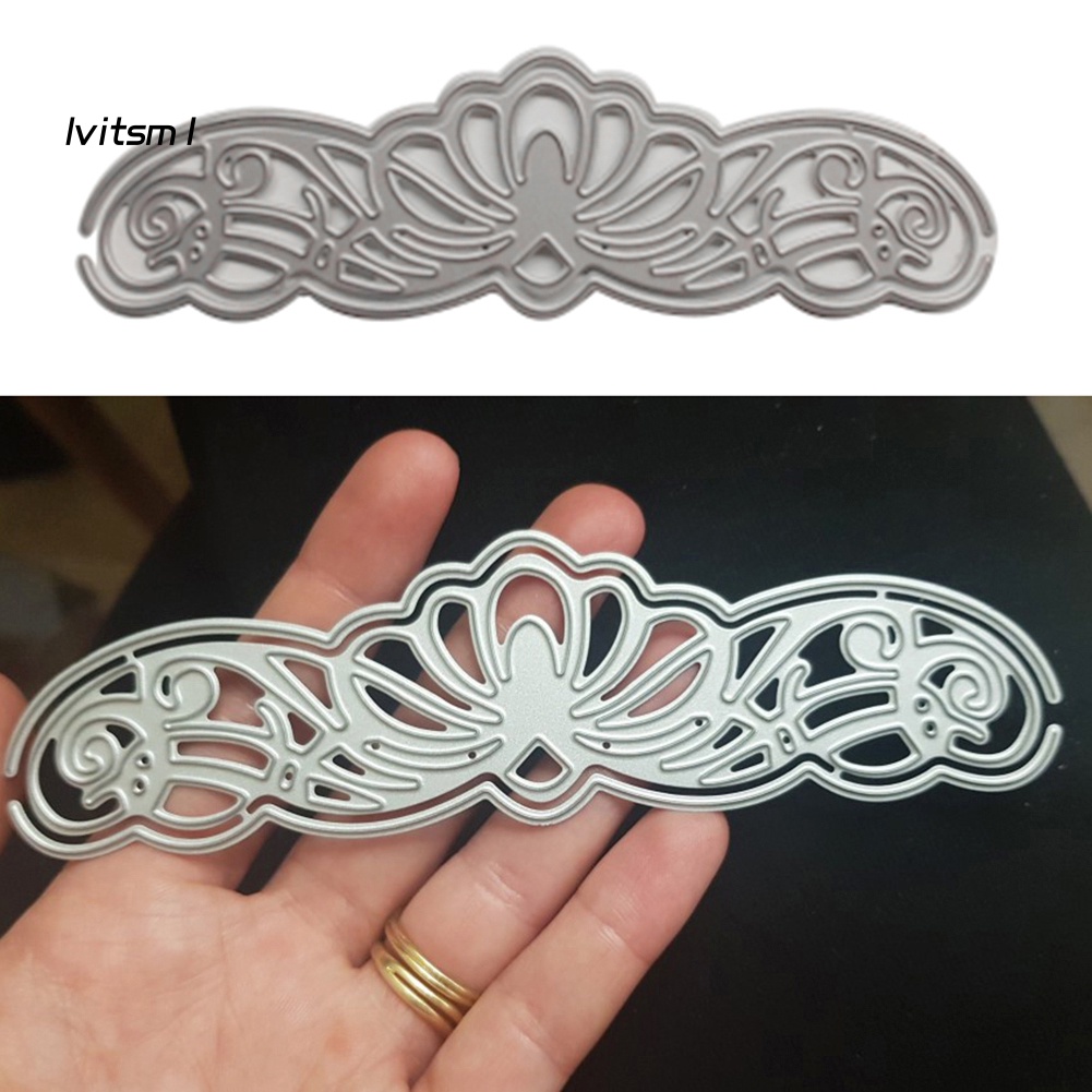 Khuôn Cắt Giấy Làm Từ Kim Loại Hình Hoa Trang Trí Scrapbook